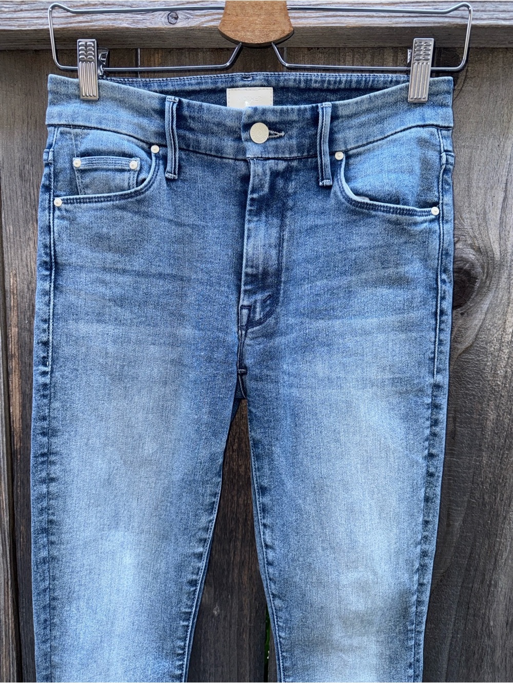 Mother Denim The Looker Ankle Jeans in Twice Shy Size 26 - Picture 12 of 13